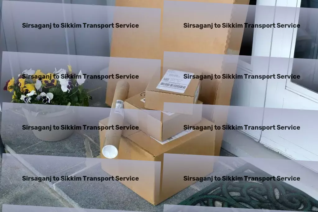 Sirsaganj to Sikkim Transport Express shipping solutions