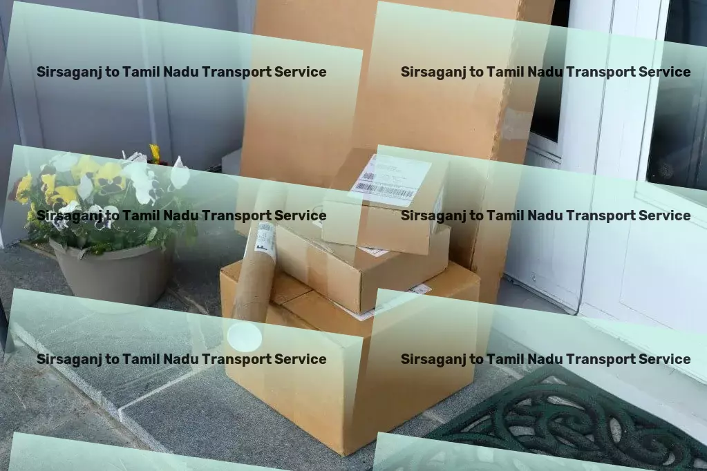 Sirsaganj to Tamil Nadu Transport Package shipping services