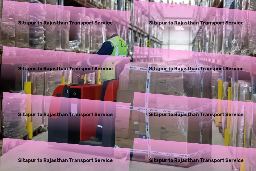 Sitapur to Rajasthan Transport A new era of logistic efficiency has begun! - Multi-destination transport