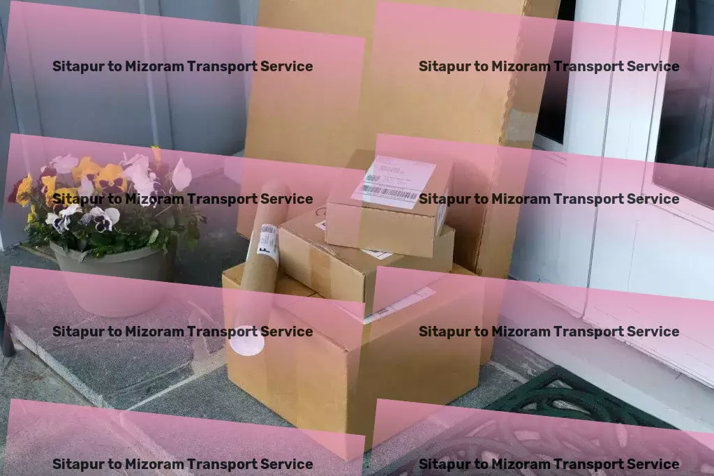 Sitapur to Mizoram Transport Local logistics and shipment