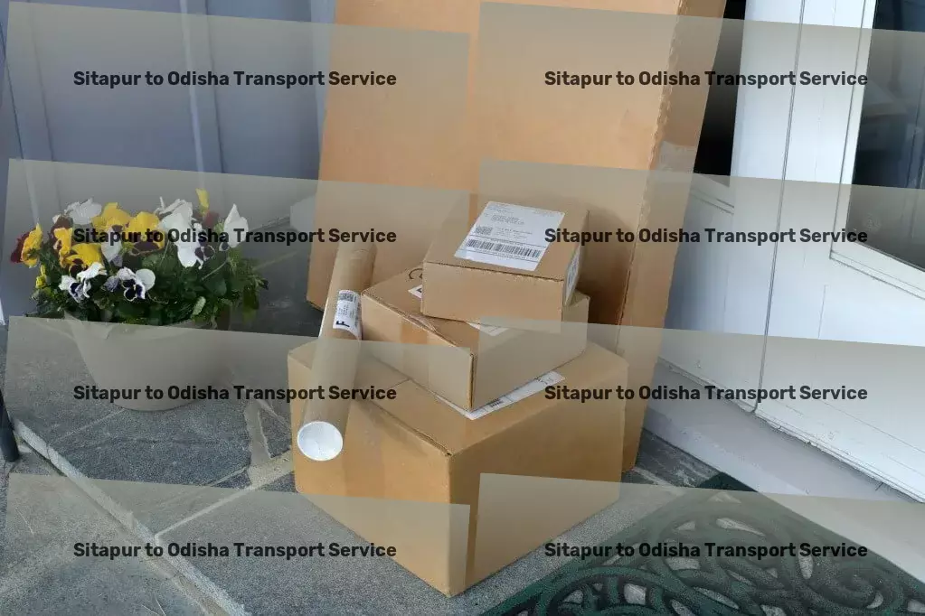 Sitapur to Odisha Transport Fast courier services