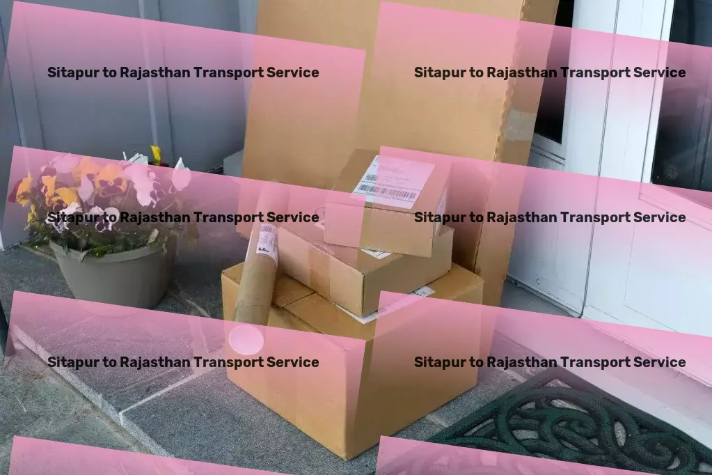 Sitapur to Rajasthan Transport Specialized freight handling