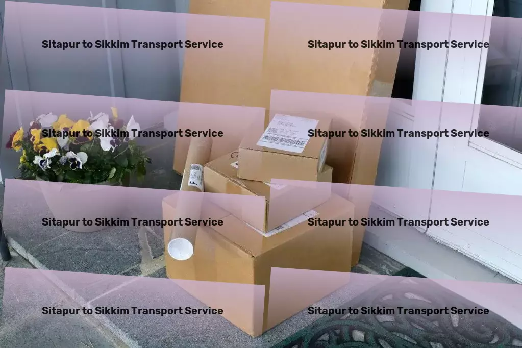 Sitapur to Sikkim Transport Express freight and transport