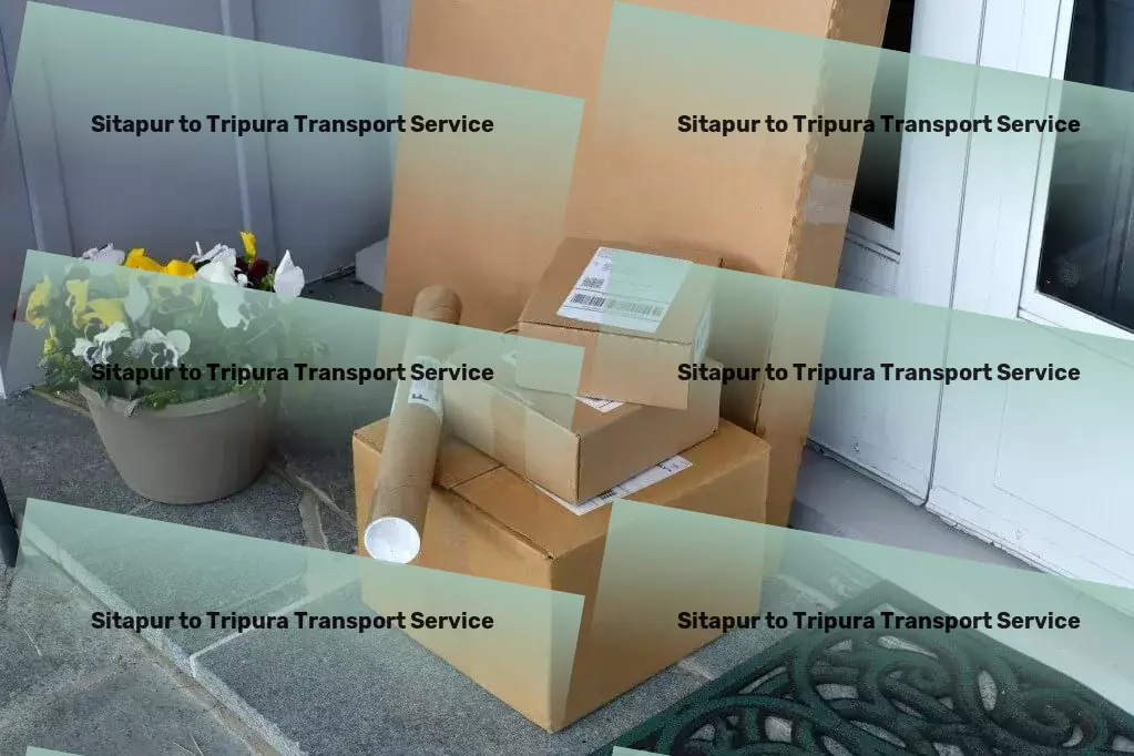 Sitapur to Tripura Transport Optimized logistics solutions for the Indian terrain. - Bulk shipping solutions