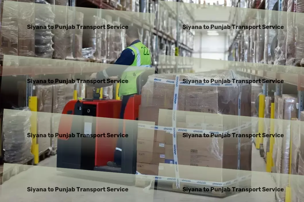 Siyana to Punjab Transport Solving complex logistics problems within India easily! - Specialized goods moving