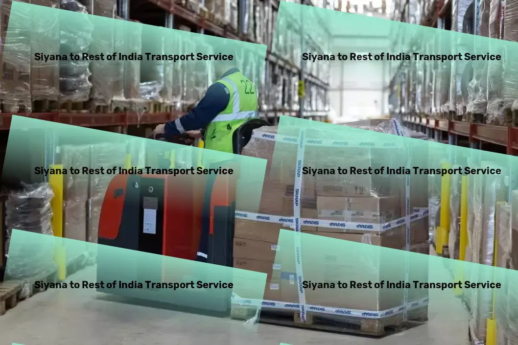 Siyana to Rest Of India Transport Get your goods moving seamlessly across India now! - City-to-city transport operations