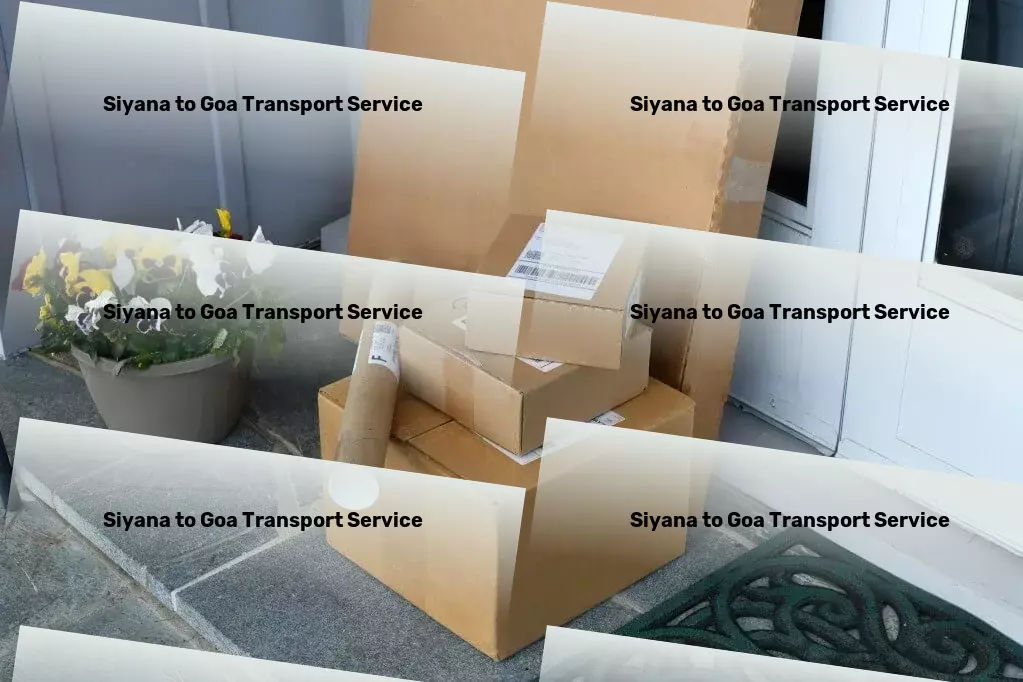 Siyana to Goa Transport Spearheading the transformation of transportation across India. - Custom freight operations