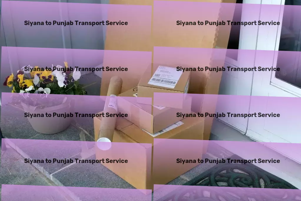 Siyana to Punjab Transport Rapid goods solutions