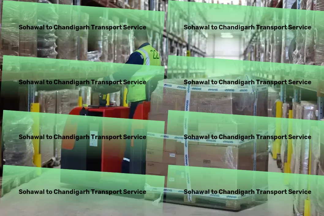 Sohawal to Chandigarh Transport National parcel forwarding