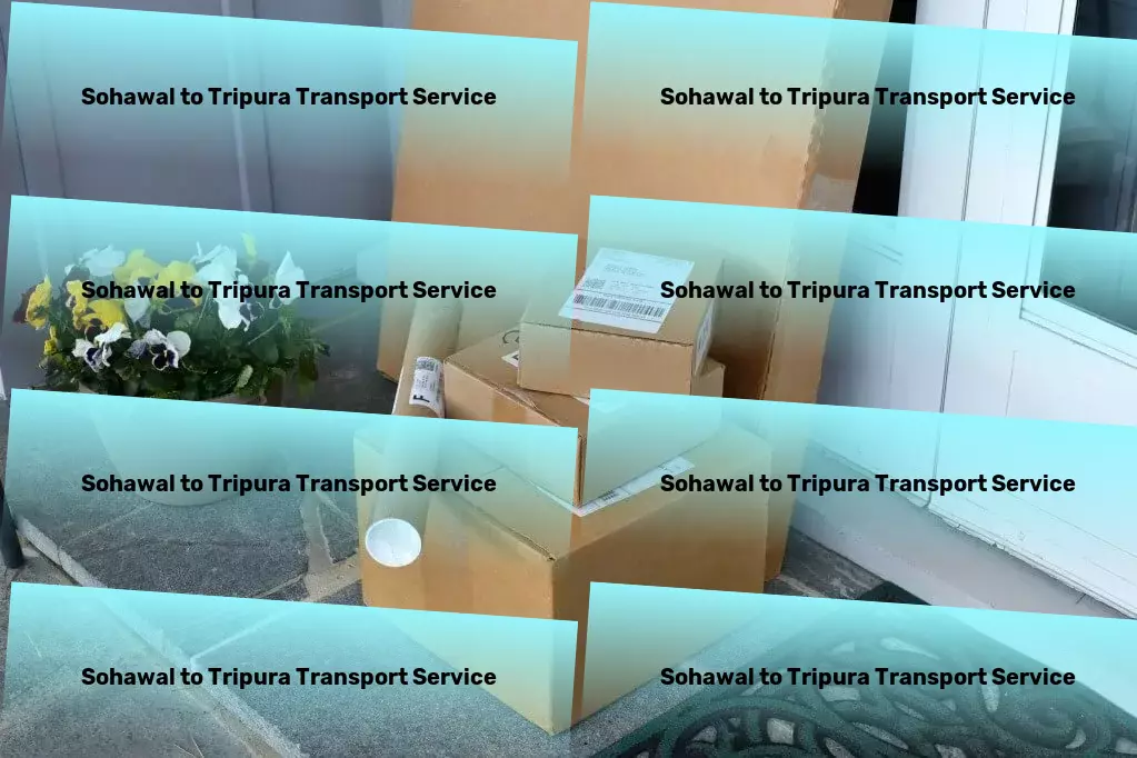 Sohawal to Tripura Transport Bulk goods movers