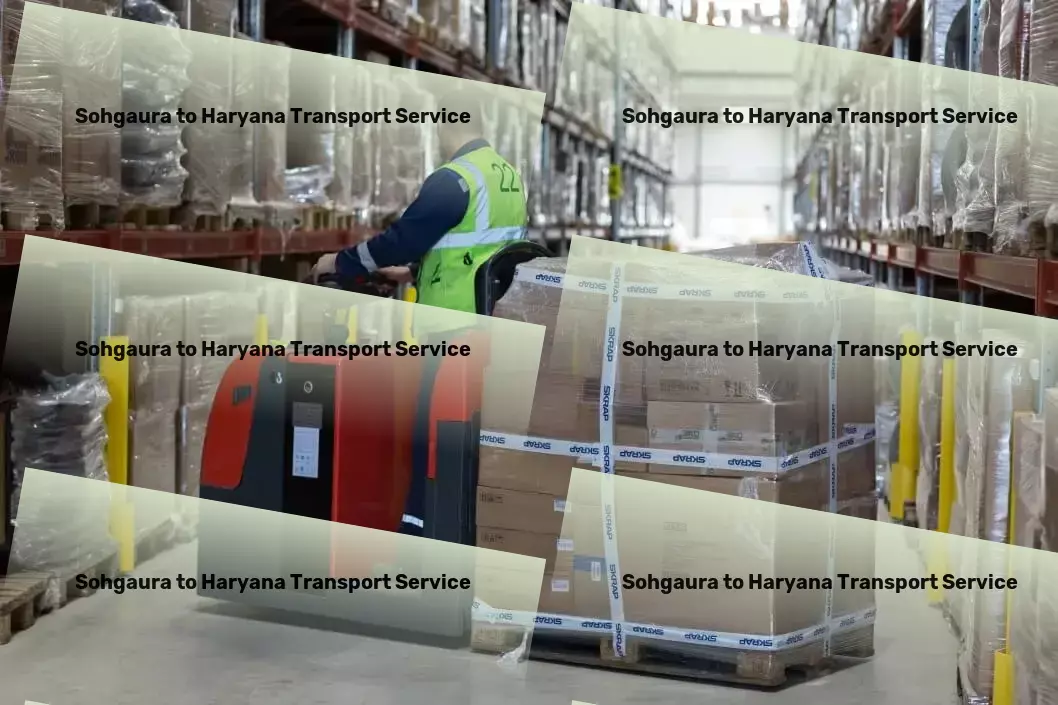 Sohgaura to Haryana Transport Where precision meets efficiency - transforming India's logistics. - Quick cargo logistics