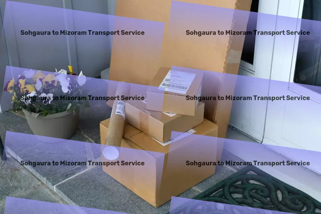 Sohgaura to Mizoram Transport Freight booking platform