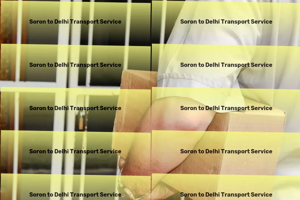 Soron to Delhi Transport Making every sip count with our crafted beverages! - Domestic courier services