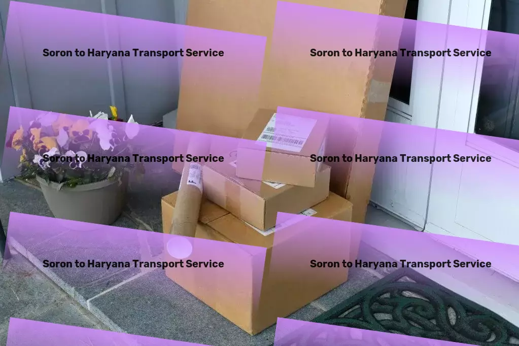 Soron to Haryana Transport Nationwide goods services