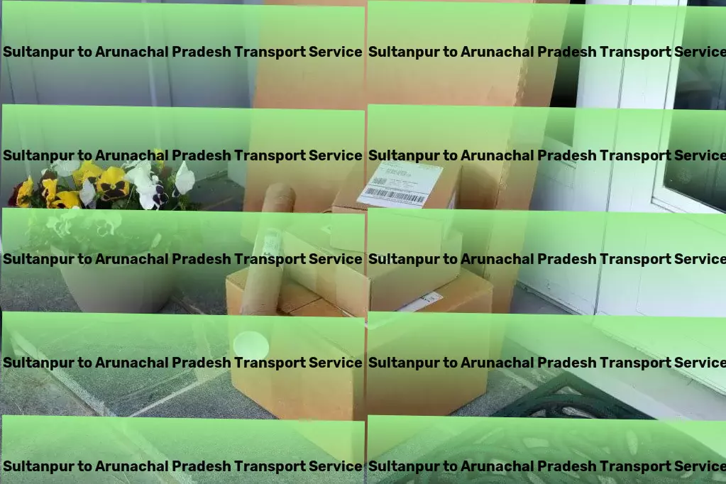 Sultanpur to Arunachal Pradesh Transport Solving complex logistics problems within India easily! - Nationwide parcel logistics