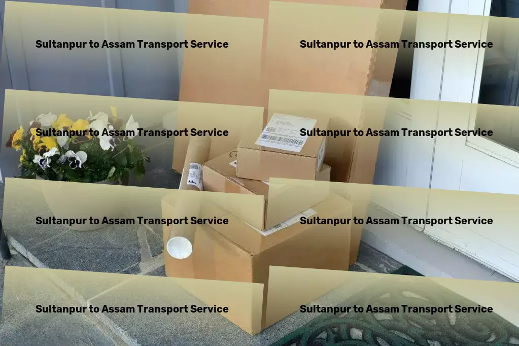 Sultanpur to Assam Transport Express goods operations