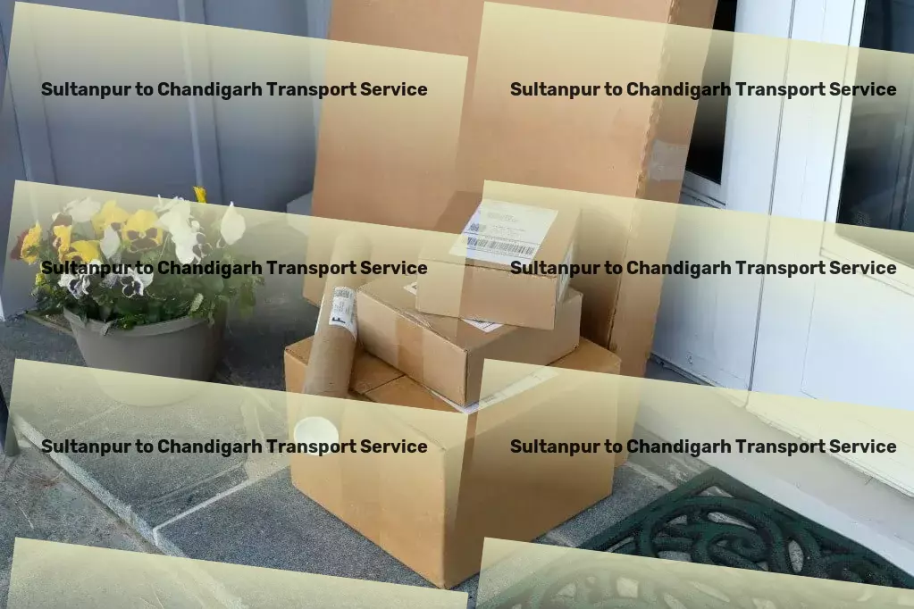 Sultanpur to Chandigarh Transport Direct goods shipment