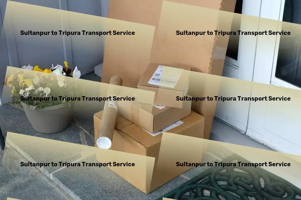 Sultanpur to Tripura Transport Advanced freight dispatch